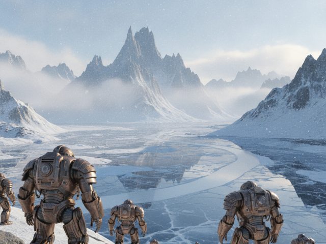 Обновление зимней карты Frozen Trail в игре ARC Raiders
