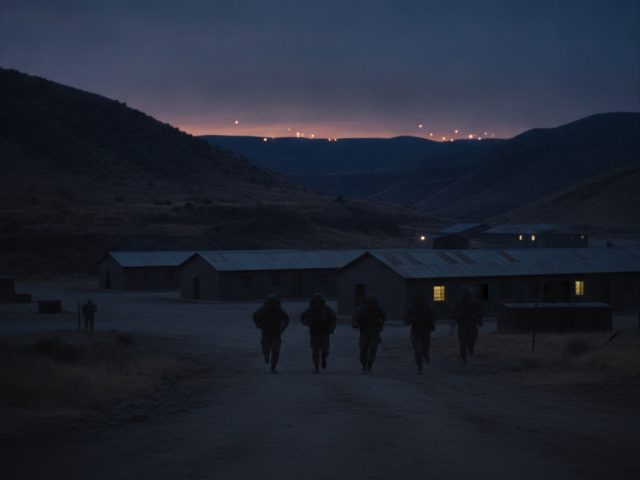 Карта с маршрутами тренировок американских военных в Иране