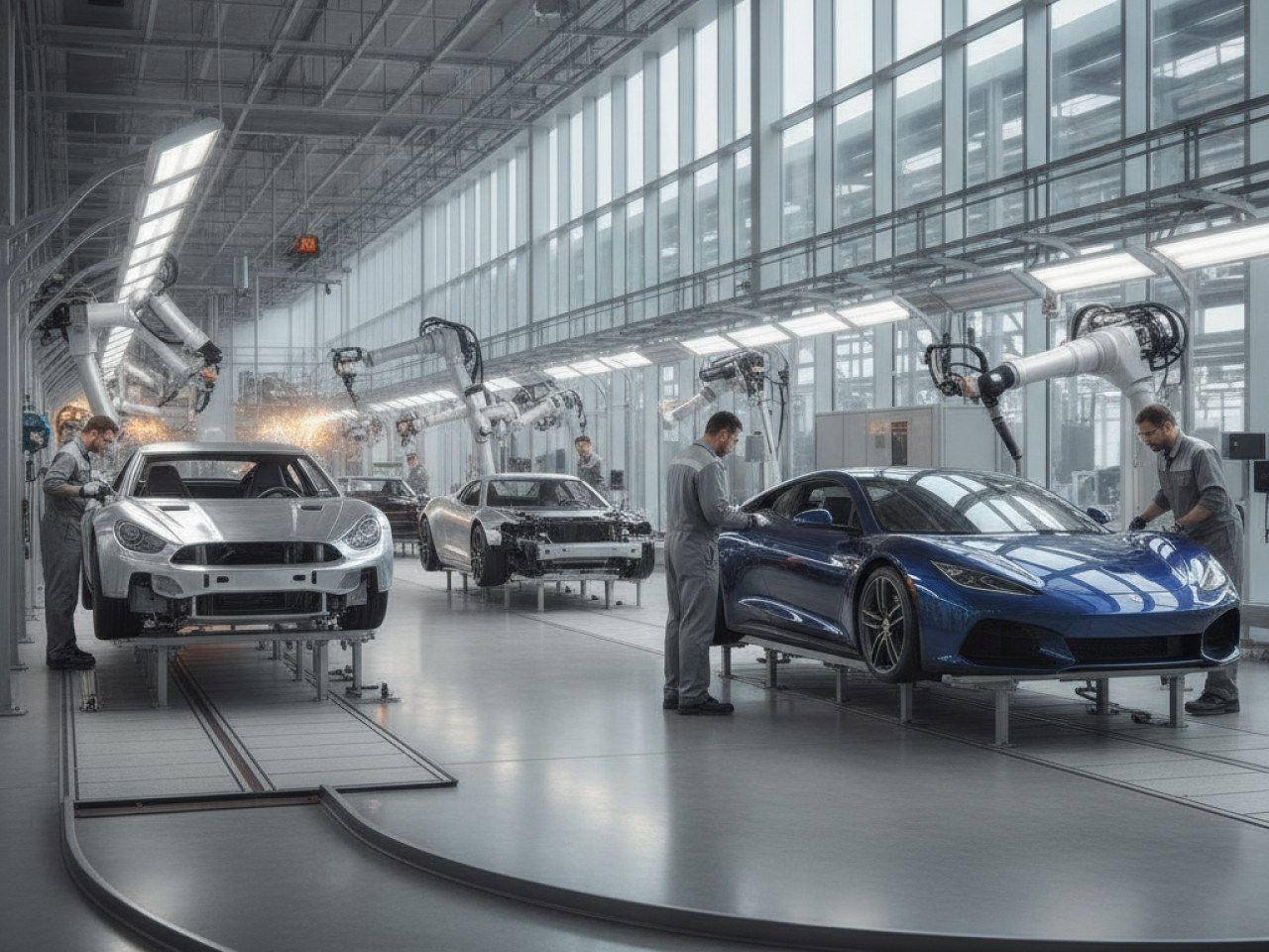Премиальные автомобили Geely на заводе Volvo в Европе
