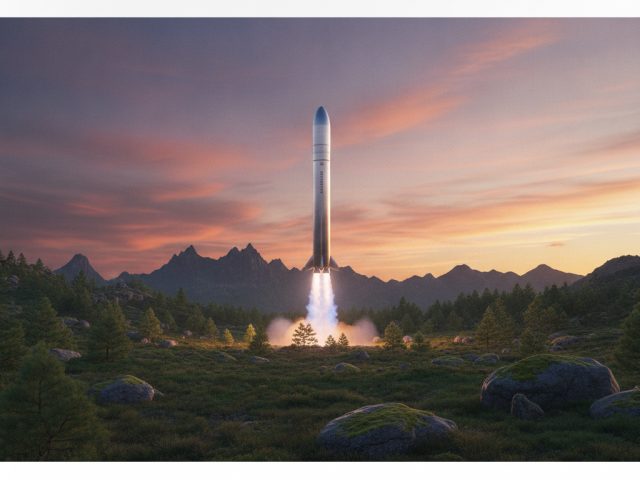 Первая ступень ракеты Zhuque-3 на земле после успешного приземления