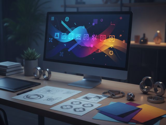 Скриншот сайта истории ребрендинга Microsoft