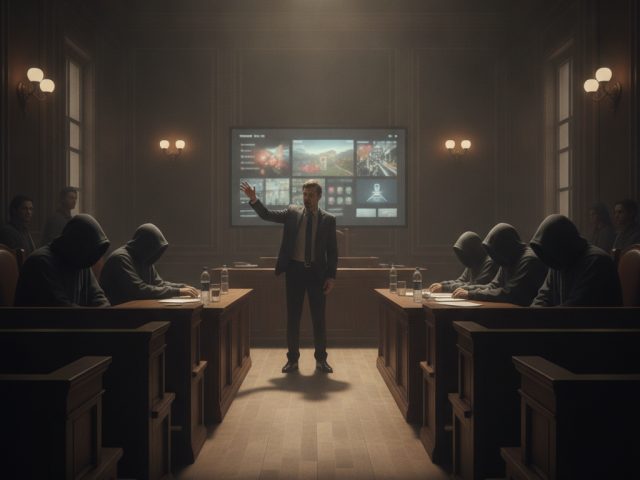 Логотип Take-Two и иллюстрация кибербезопасности