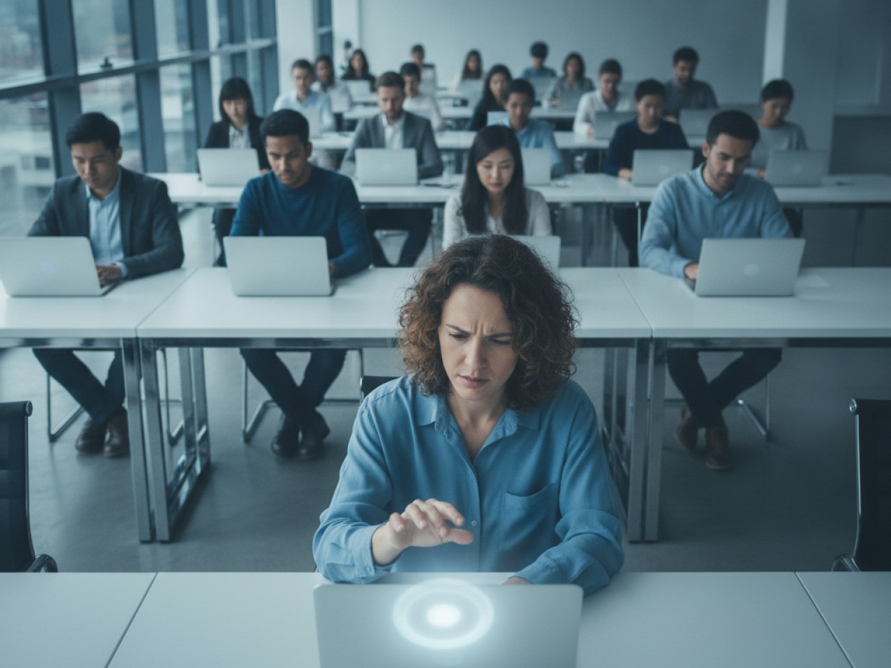 Кнопка «Похоже на нейрослоп» на LinkedIn