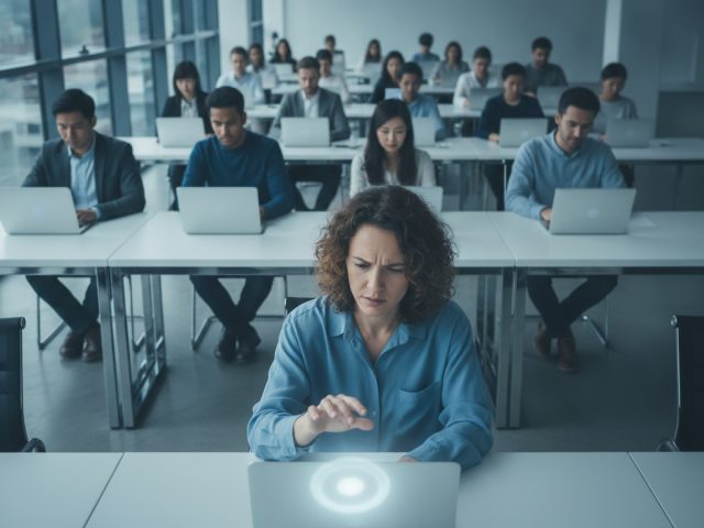 Кнопка «Похоже на нейрослоп» на LinkedIn