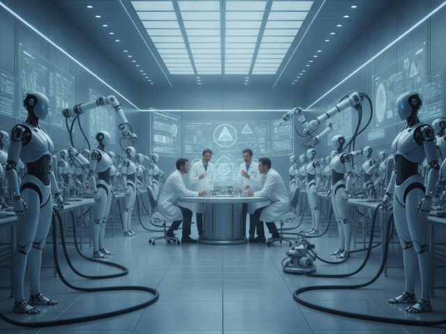 Логотип Xpeng и робототехнические разработки компании