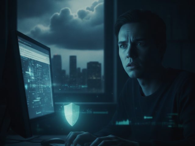 Иконка блокировки защищенного DNS и VPN