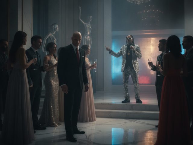 Снуп Догг как новая цель в игре Hitman