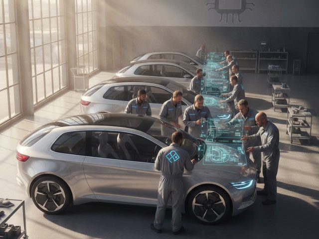 Бывший таксист обучает автономный автомобиль