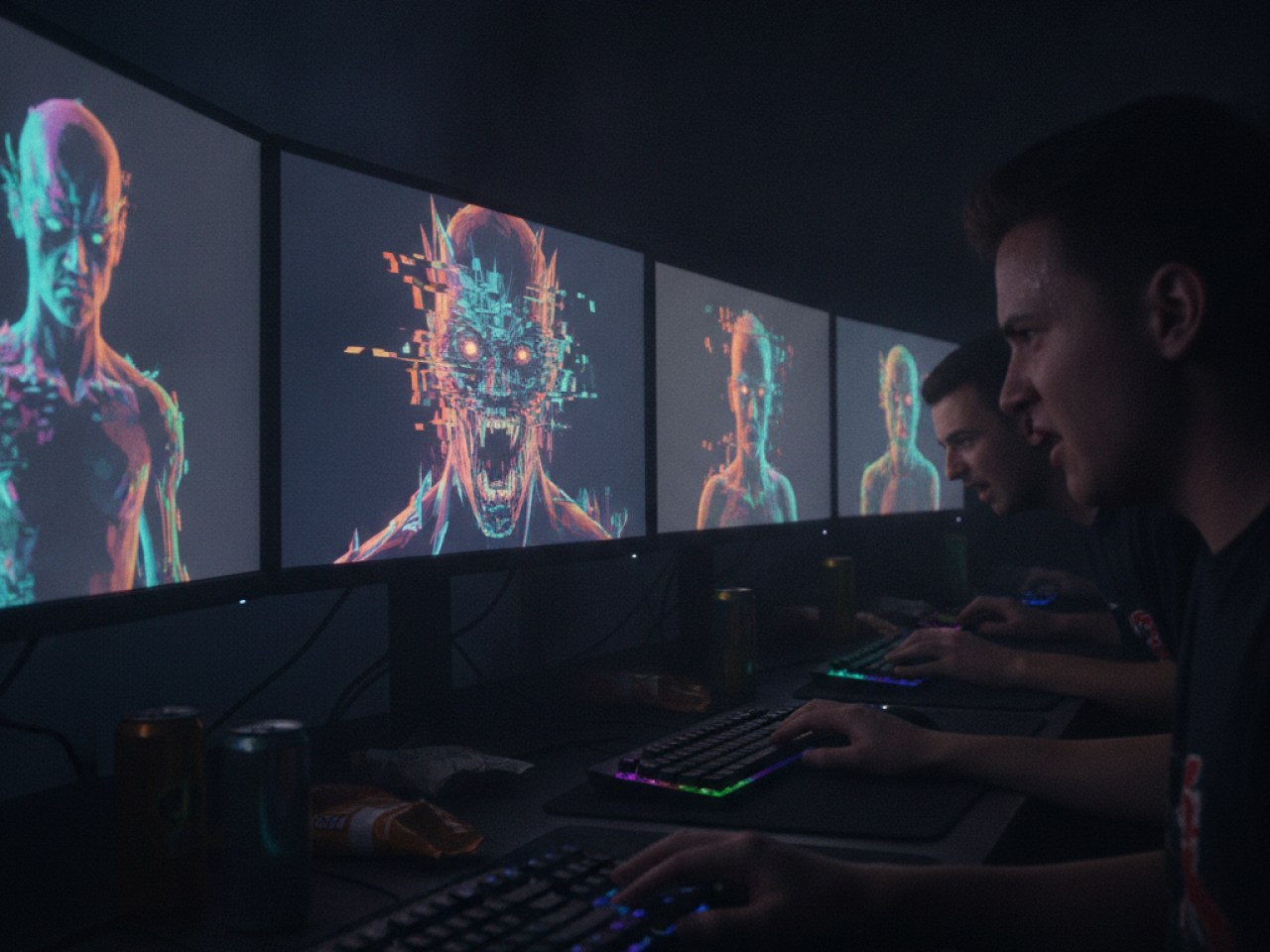 Технология DLSS 5 от NVIDIA в действии на экране игры