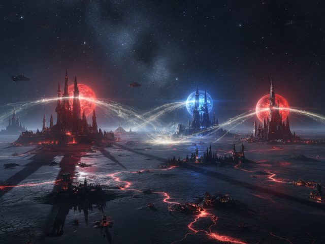 Интерактивная карта вселенной Warhammer 40 000 с ключевыми локациями