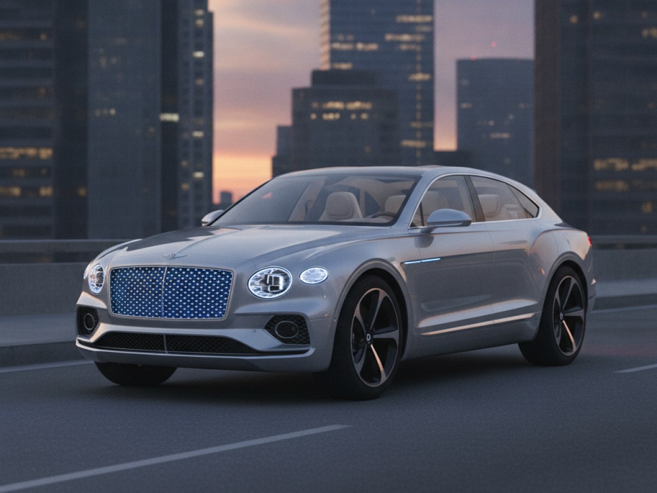 Электрический кроссовер Bentley с мощностью 850 л.с.