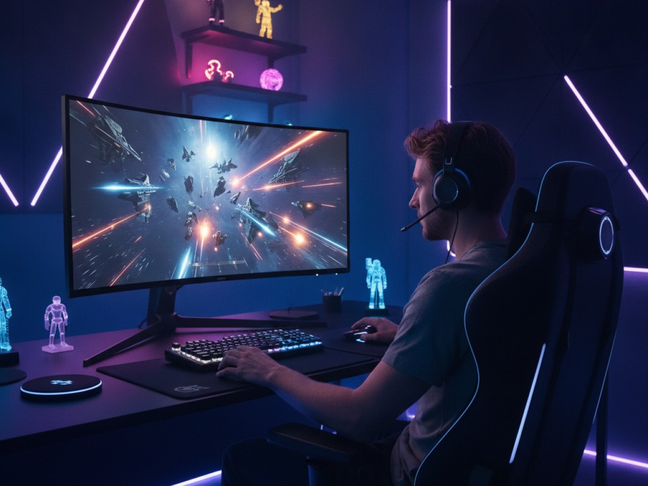 Монитор Samsung Odyssey G6 с частотой обновления 1100 Гц