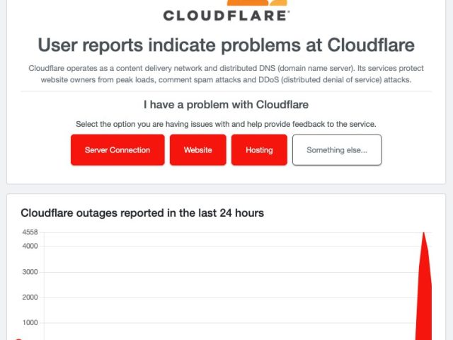 Мировые сбои в интернет-сетях: Cloudflare снова под ударом