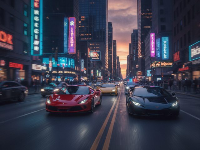 Геймплей NFS: Most Wanted в Roblox с автомобилями и погонями