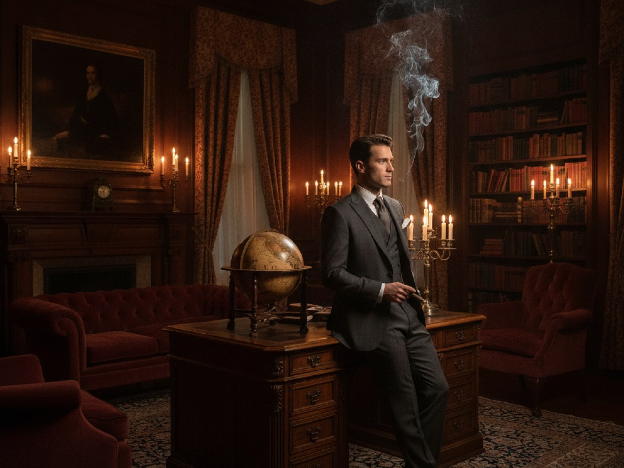Постер сериала Джентльмены с Тео Джеймсом