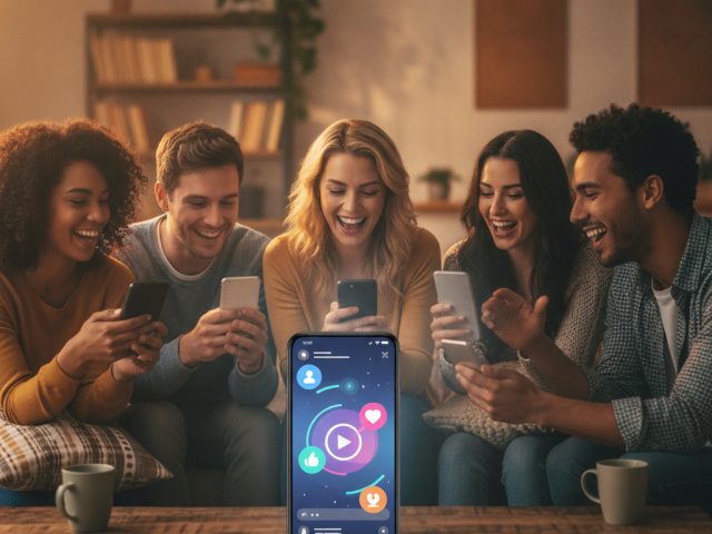 Пользователь TikTok оставляет голосовое сообщение в комментариях