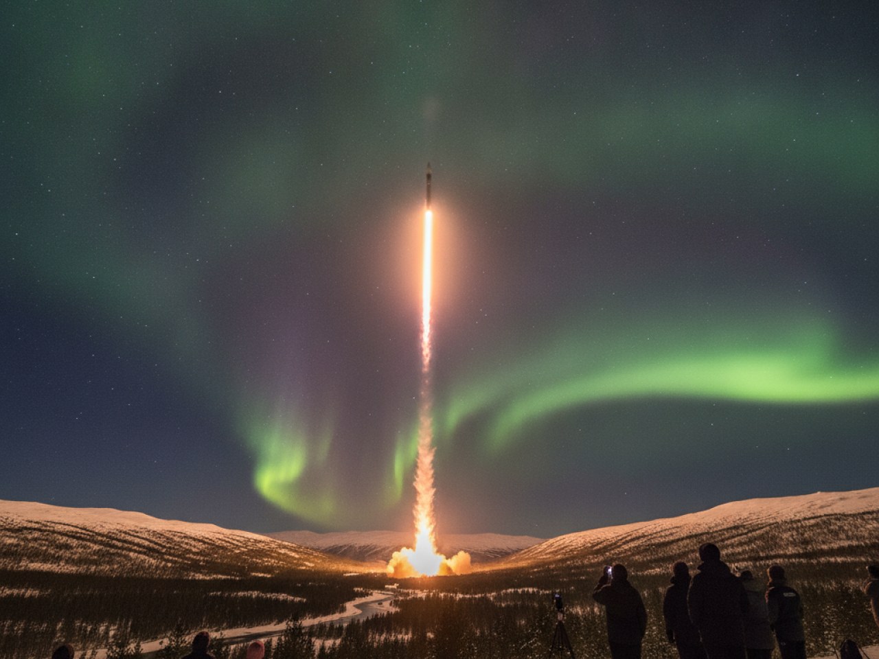 Запуск ракеты Spectrum стартапа Isar Aerospace с космодрома в Норвегии