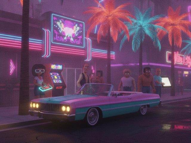 Иллюстрация GPT-6 Astra в игре GTA Vice City