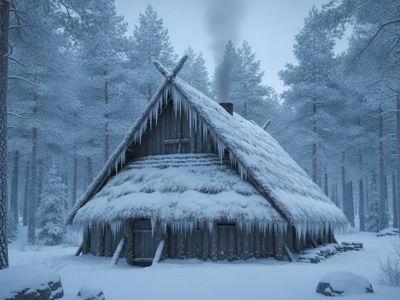 Обложка игры Valheim 1.0 с элементами выживания и крафта
