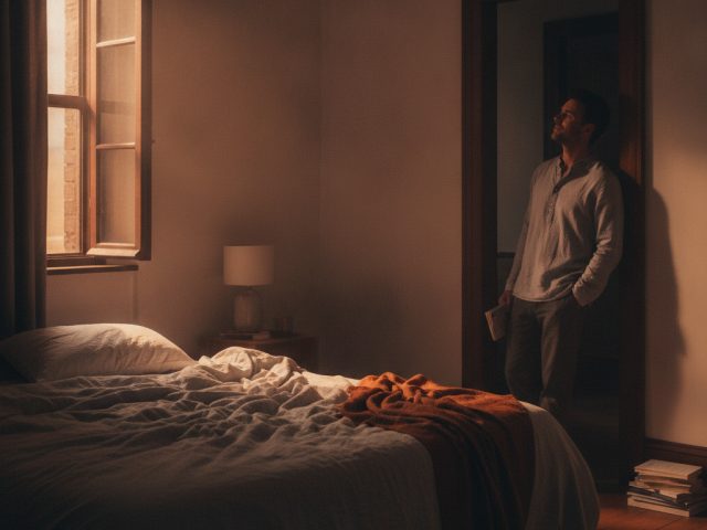 Майкл Линделл с подушкой MyPillow
