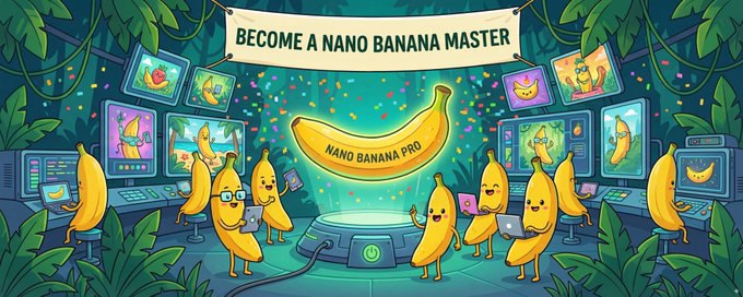 Google представляет гайд по Nano Banana Pro: все секреты на одной странице