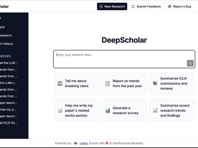 Стэнфорд и Беркли представили DeepScholar для научных исследований