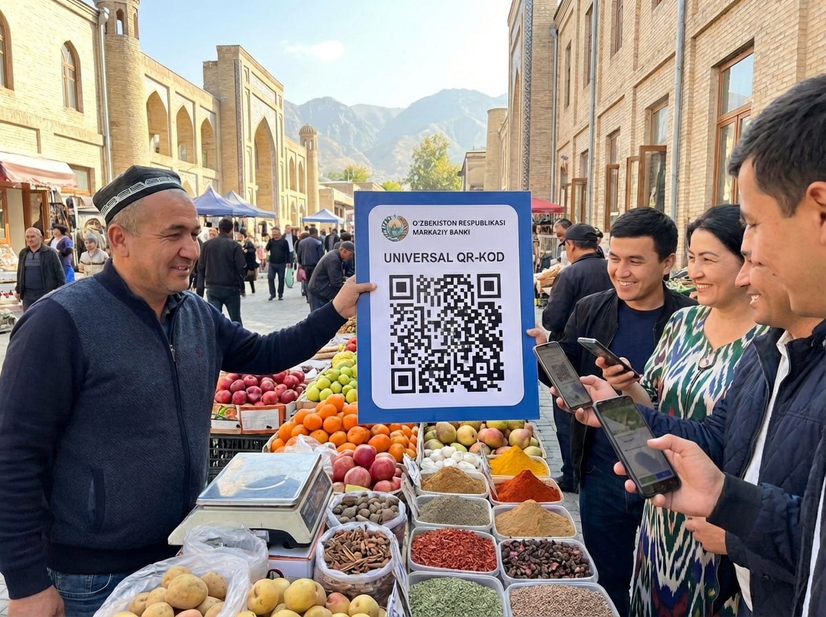 Универсальный платежный QR-код: шаг к упрощению финтеха в Узбекистане