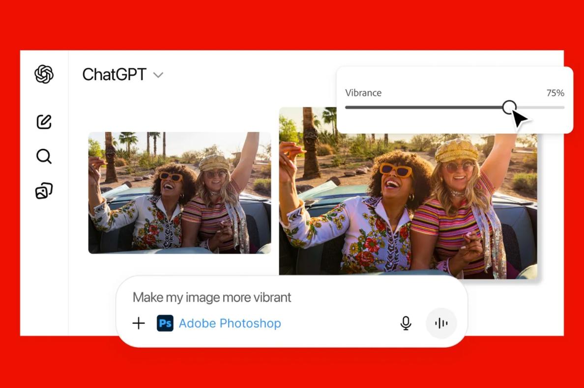 ChatGPT интегрировался с продуктами Adobe