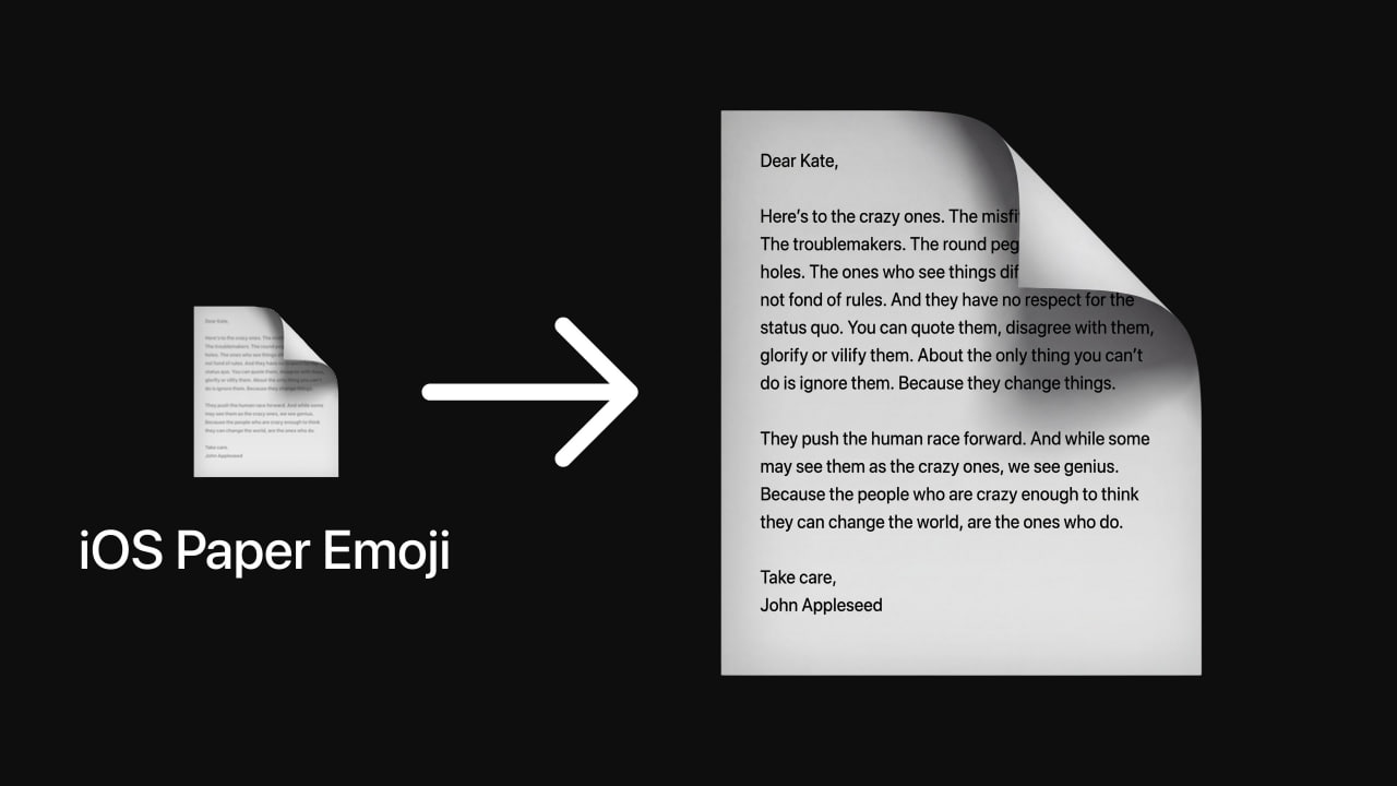 Пасхалка Apple: послание от Джонни Эпплсида