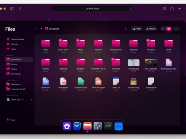 UmbrelOS: ваш личный облачный сервер на старом ПК и Raspberry Pi
