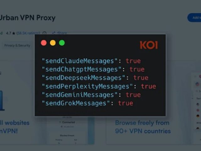 Urban VPN: угроза конфиденциальности пользователей