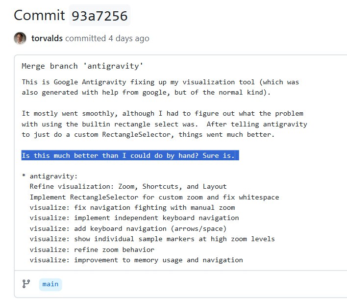 Линус Торвальдс и его эксперимент с ИИ в музыке