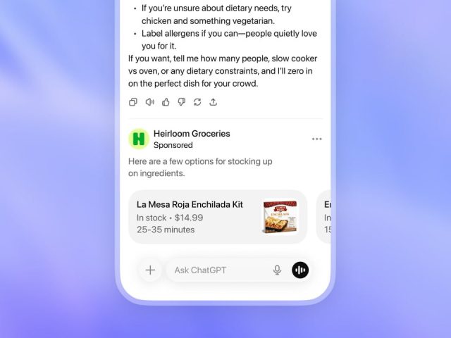 OpenAI начинает тестирование рекламы в ChatGPT