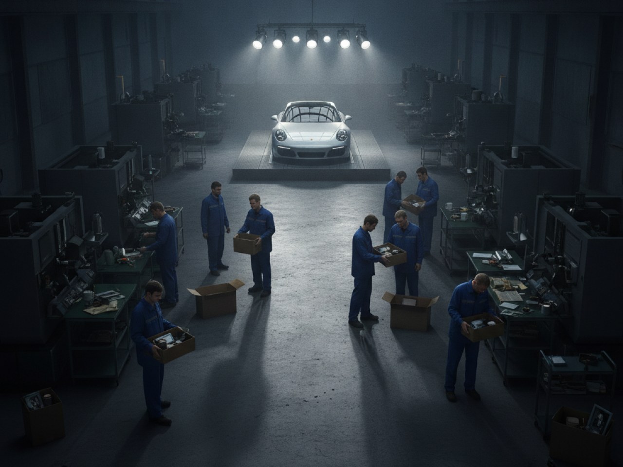 Porsche сокращает рабочие места в рамках реструктуризации