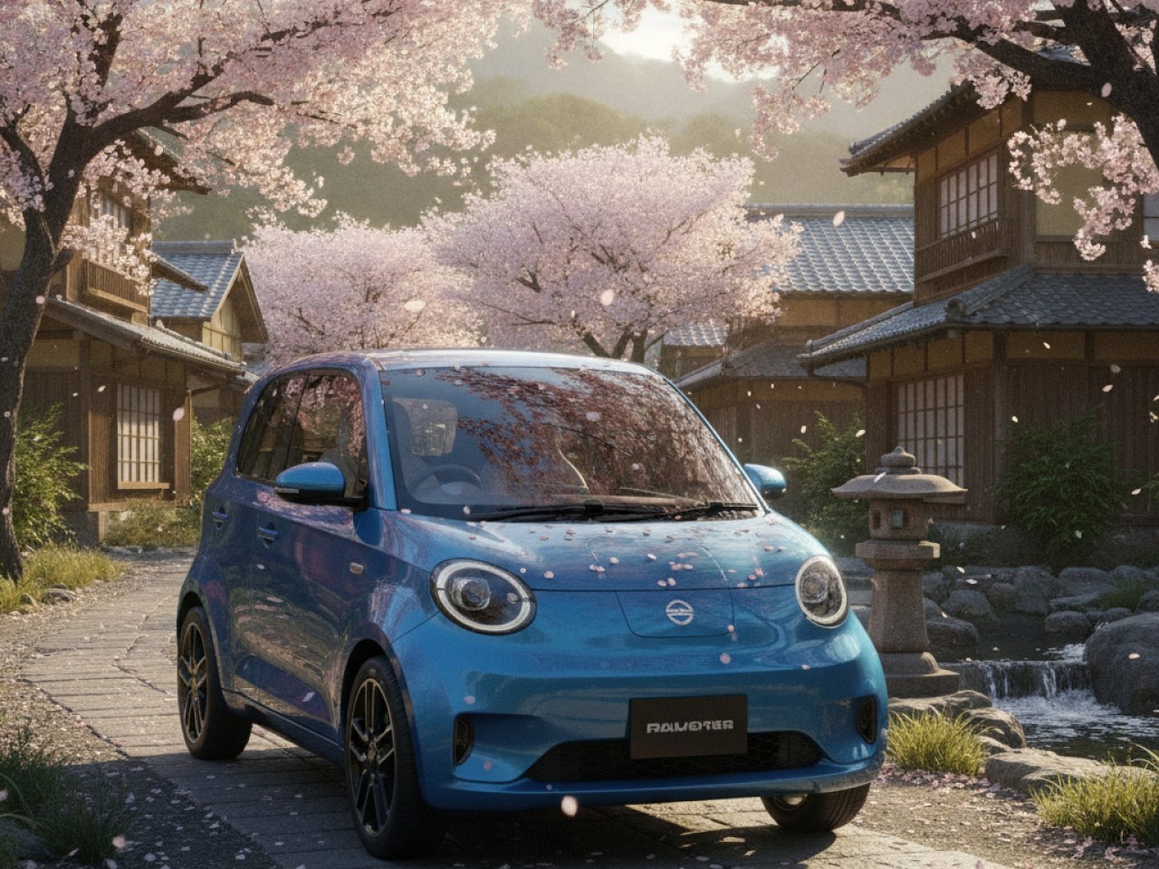 Китайский электрокар BYD Racco для Японии