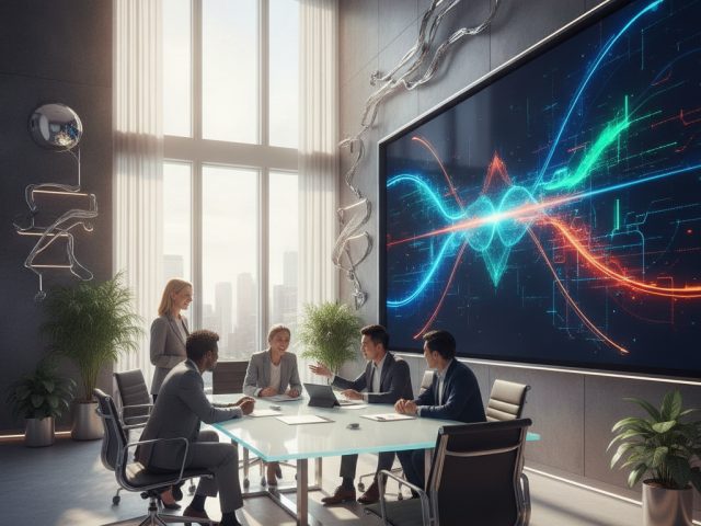 Логотип Moonshot AI на фоне технологий искусственного интеллекта