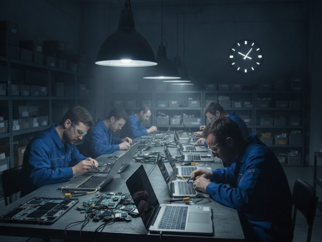 Дефицит чипов памяти влияет на поставки MacBook Air от Apple