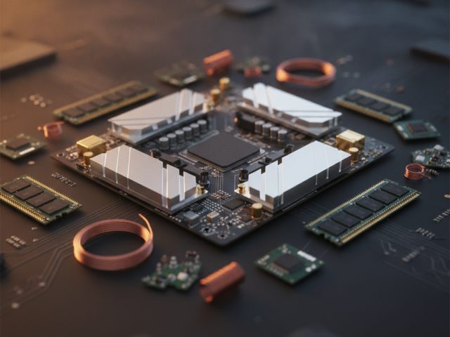 Материнская плата с логотипами ASUS, MSI и Gigabyte