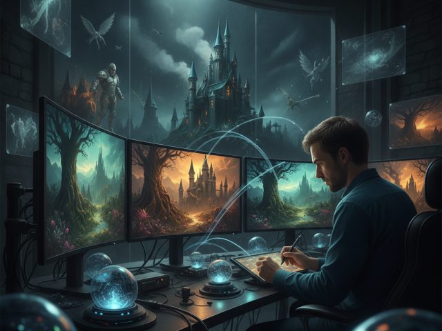 Иллюстрация возможностей AI в генерации контента