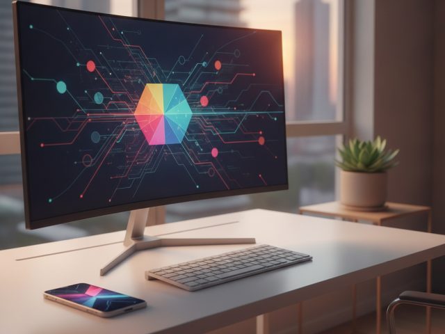 Иллюстрация нового ИИ-агента Skales на разных платформах