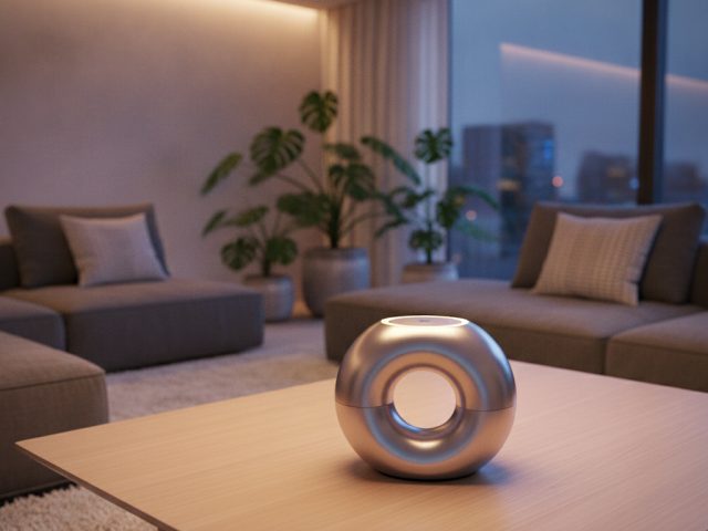 Умная колонка OpenAI, напоминающая пончик и хоккейную шайбу