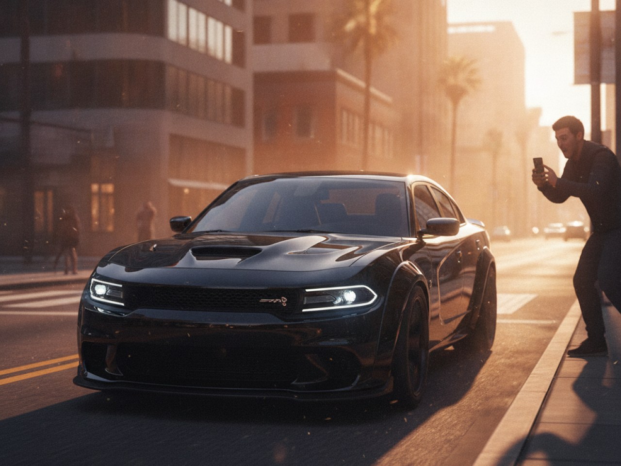 Новый Dodge Charger Super Bee с мощным двигателем и агрессивным дизайном