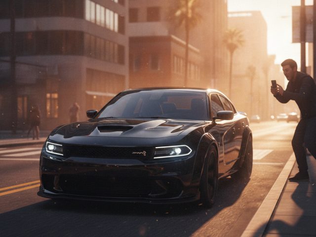 Новый Dodge Charger Super Bee с мощным двигателем и агрессивным дизайном