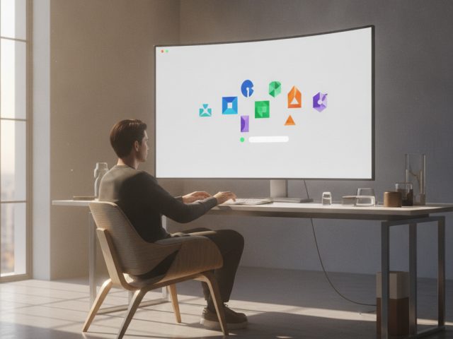 Новая главная страница Google без кнопки «Поиск»