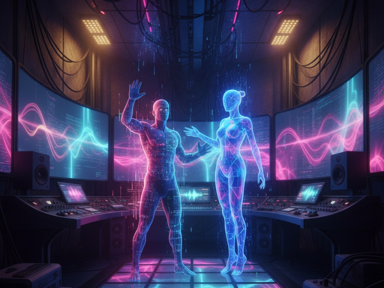 Бейдж AI Persona на профиле артиста в Spotify